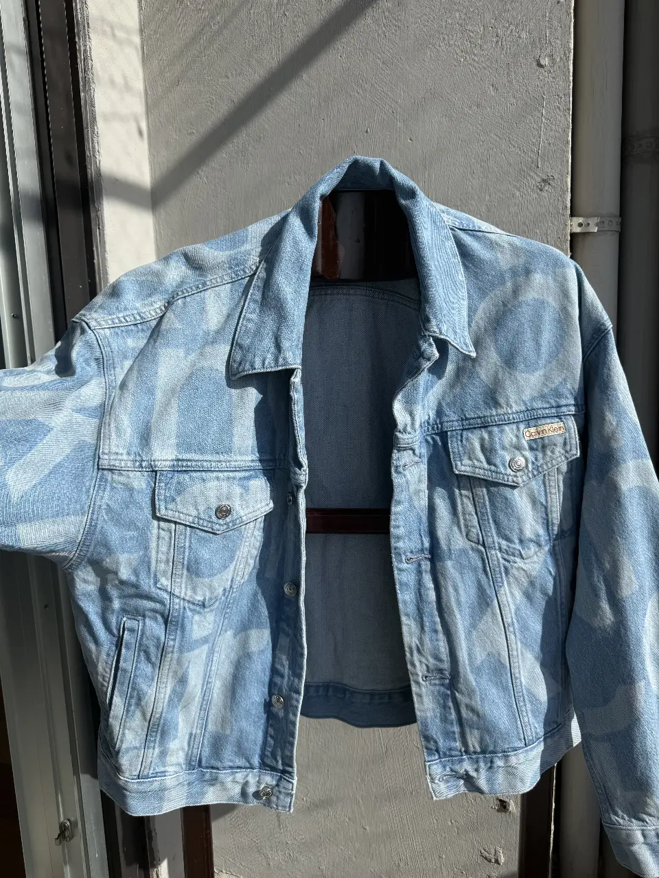 Campera de jean Calvin Klein original oversize. 