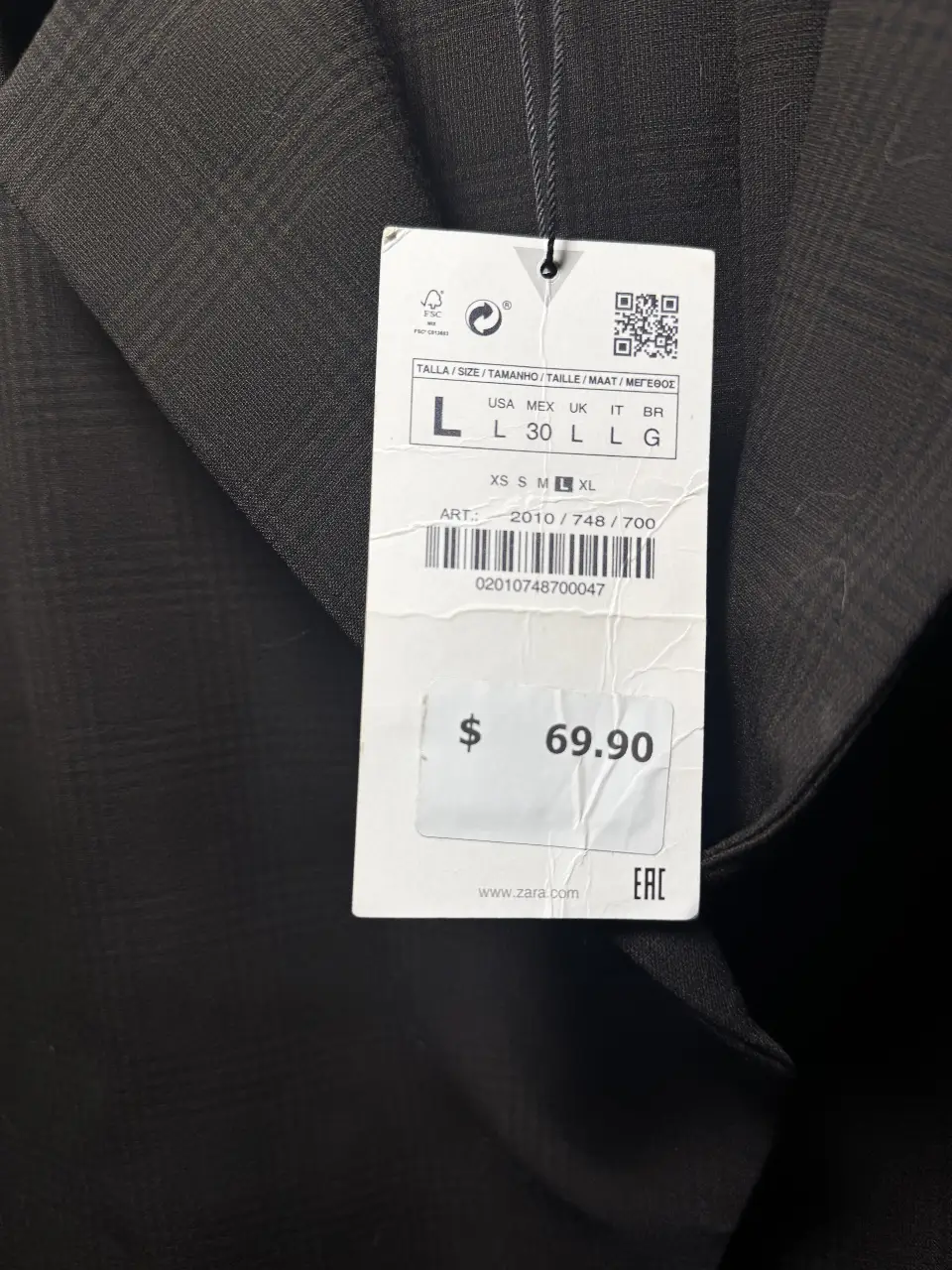 Blazer Zara - Vista 3