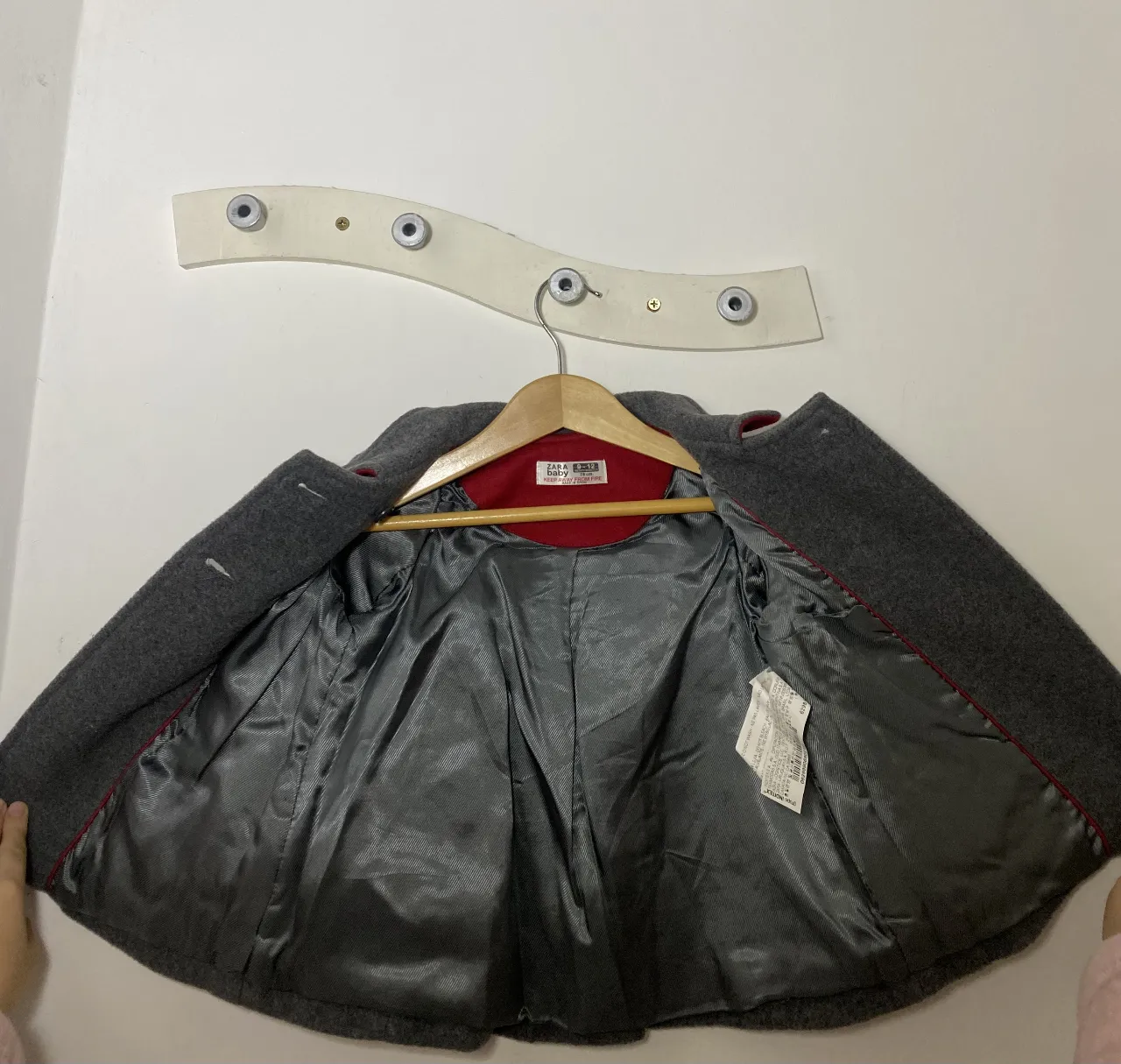 Tapado Zara Kids - Vista 3