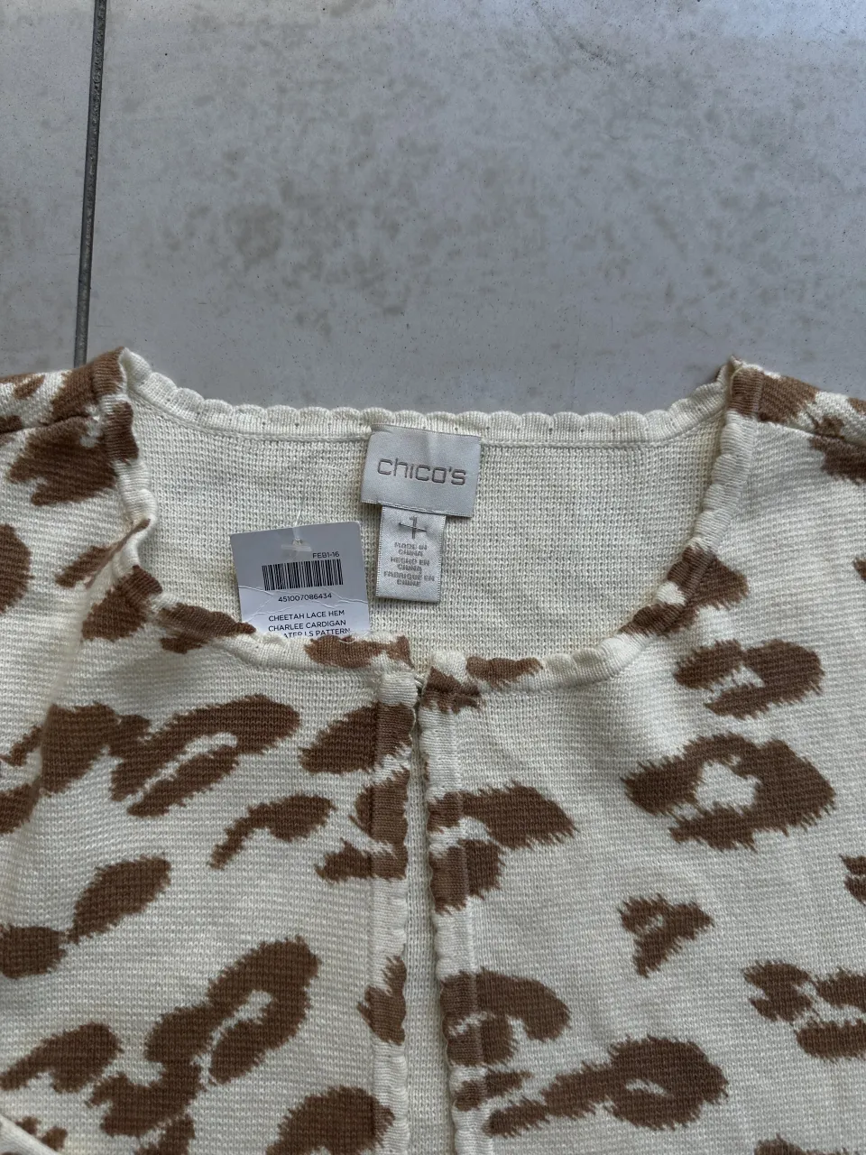 Cardigan Chico’s - Vista 2