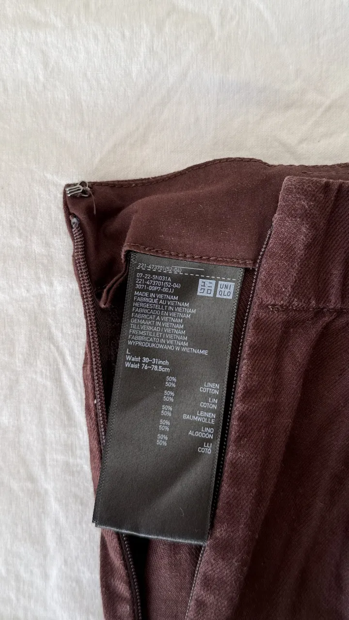 Pollera Uniqlo - Vista 3