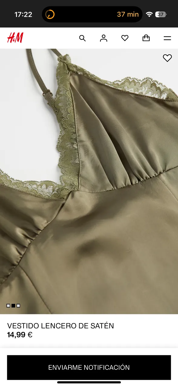 Vestido H&M - Vista 2