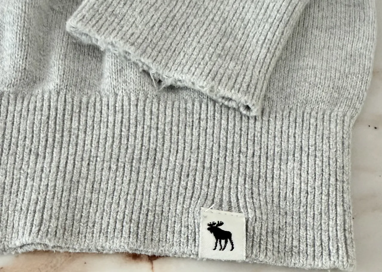 Sweater de cuello redondo abercrombie kids - Vista 3