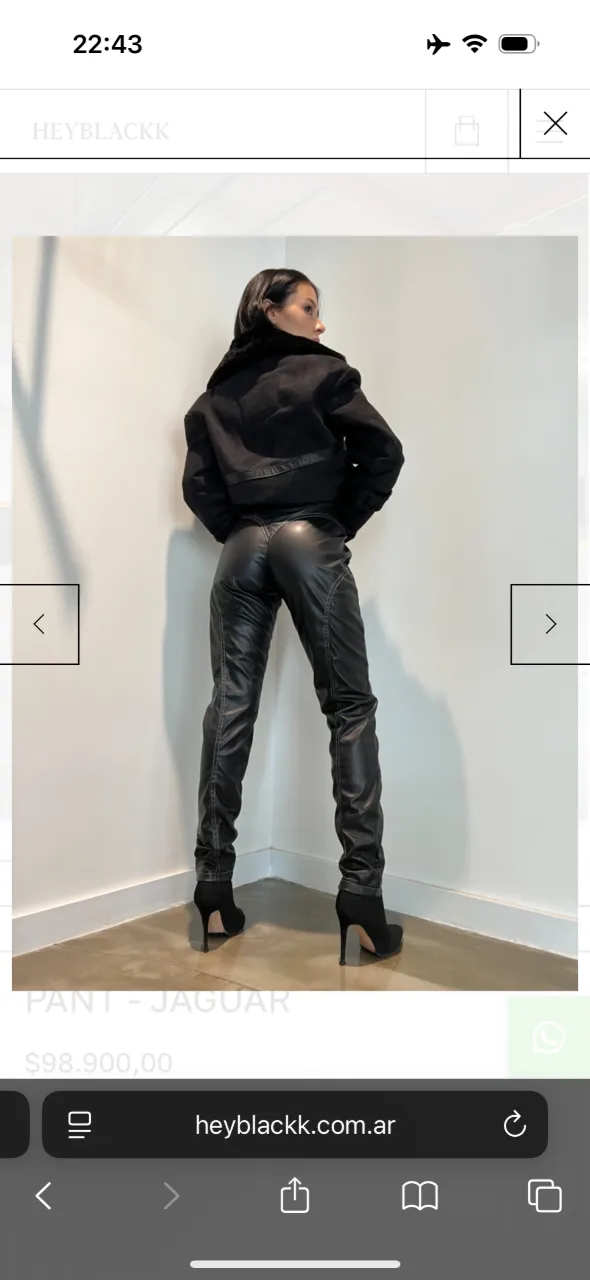 Pantalón Heyblackk - Vista 3