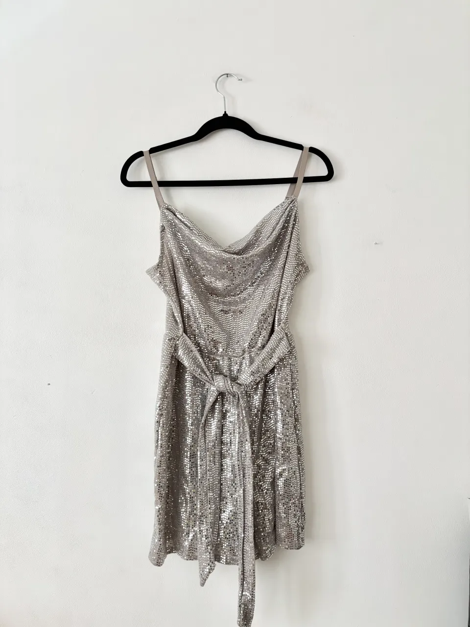 Mono corto plateado importado bebe,  te salva cualquier evento!🩶 Solo 1 uso. Cuenta con lazo, podes atarlo atrás o adelante. También tiene breteles regulables. Es elastizado!  Puede ir sueltito o más al cuerpo. 
Lo dejo regalado! Rondan 100-300 u s d 🔥 

// jumpsuit mono fiesta kosiuko justa petra zara las pepas markova cher ginebra brillos shibinda tucci  lentejuelas vestido cocktail tiras delaostia