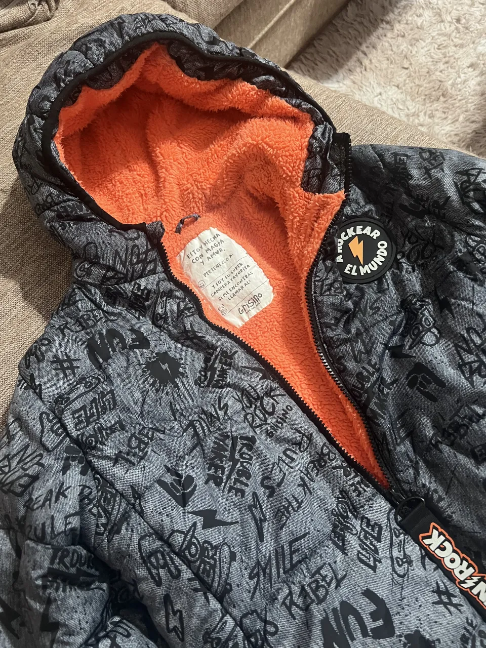 Campera de polar Grisino - Vista 4