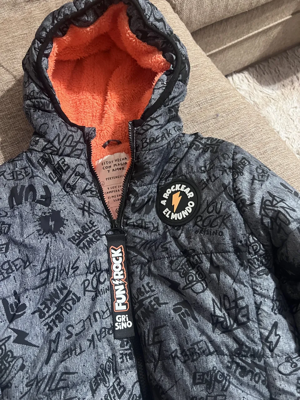 Campera de polar Grisino - Vista 2
