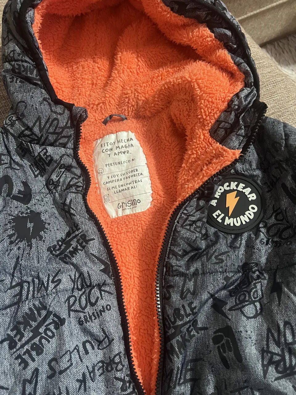 Campera de polar Grisino - Vista 3