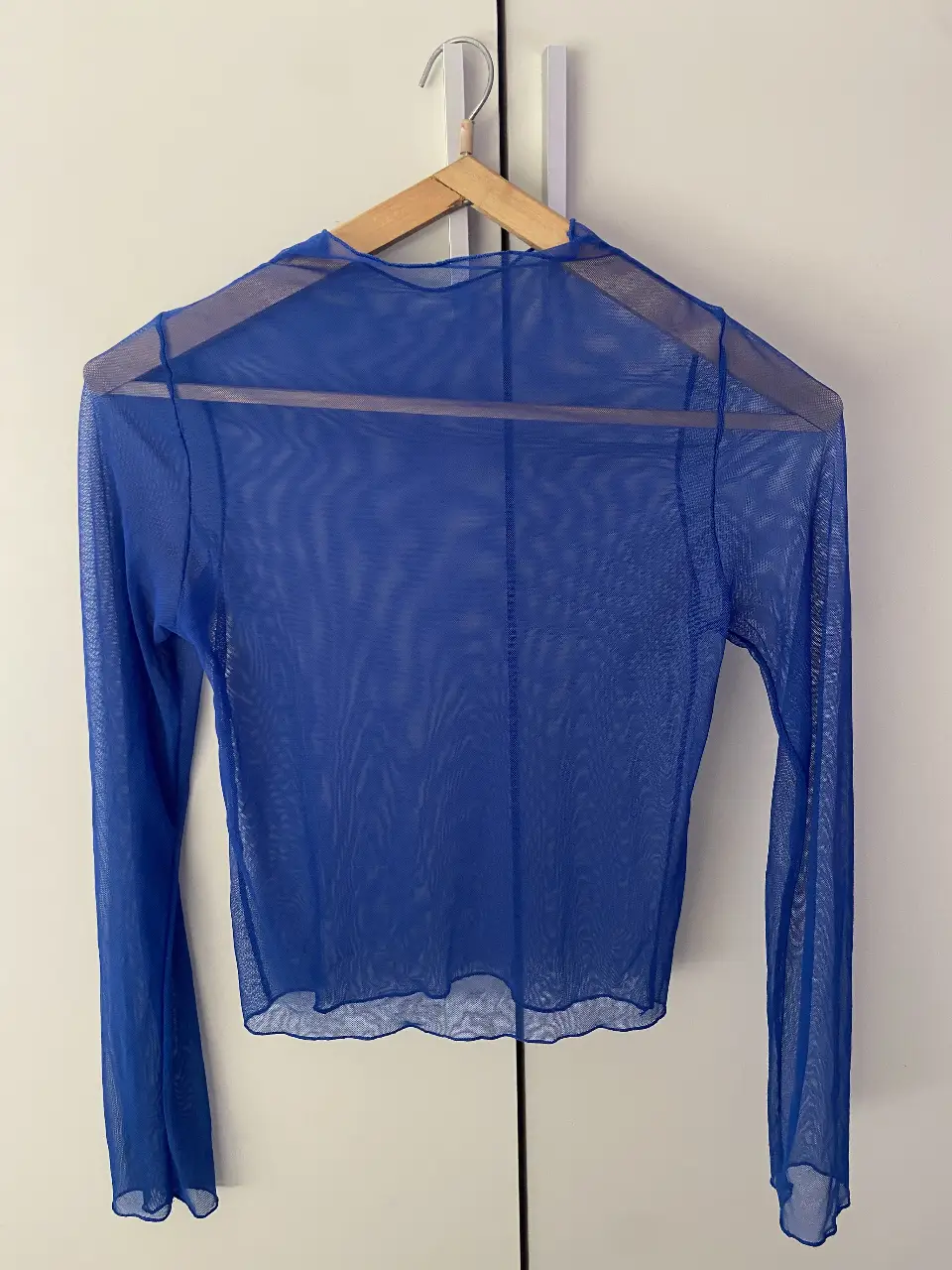 remera de tul azul 