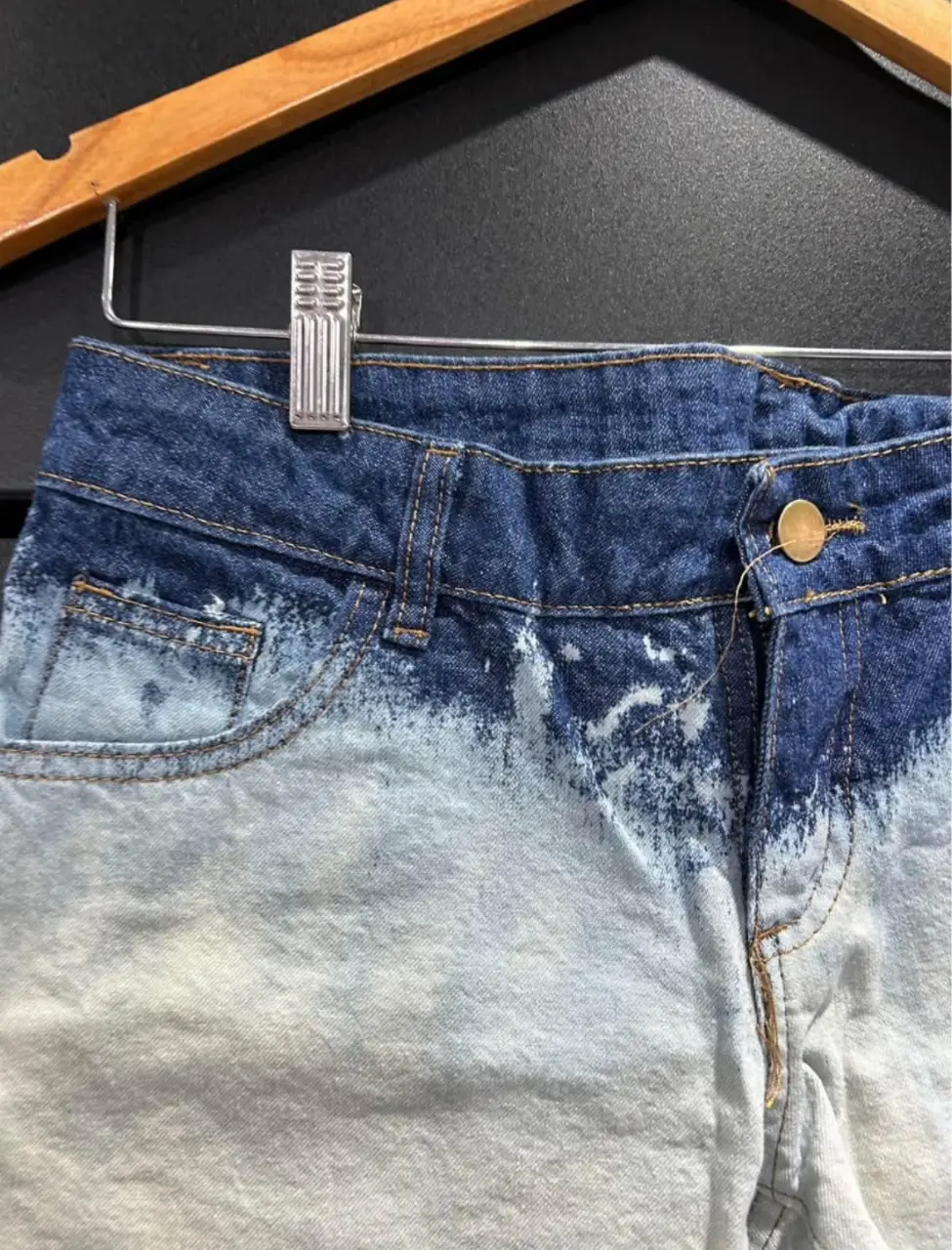 Short PSYCHIC DENIM - Vista 2