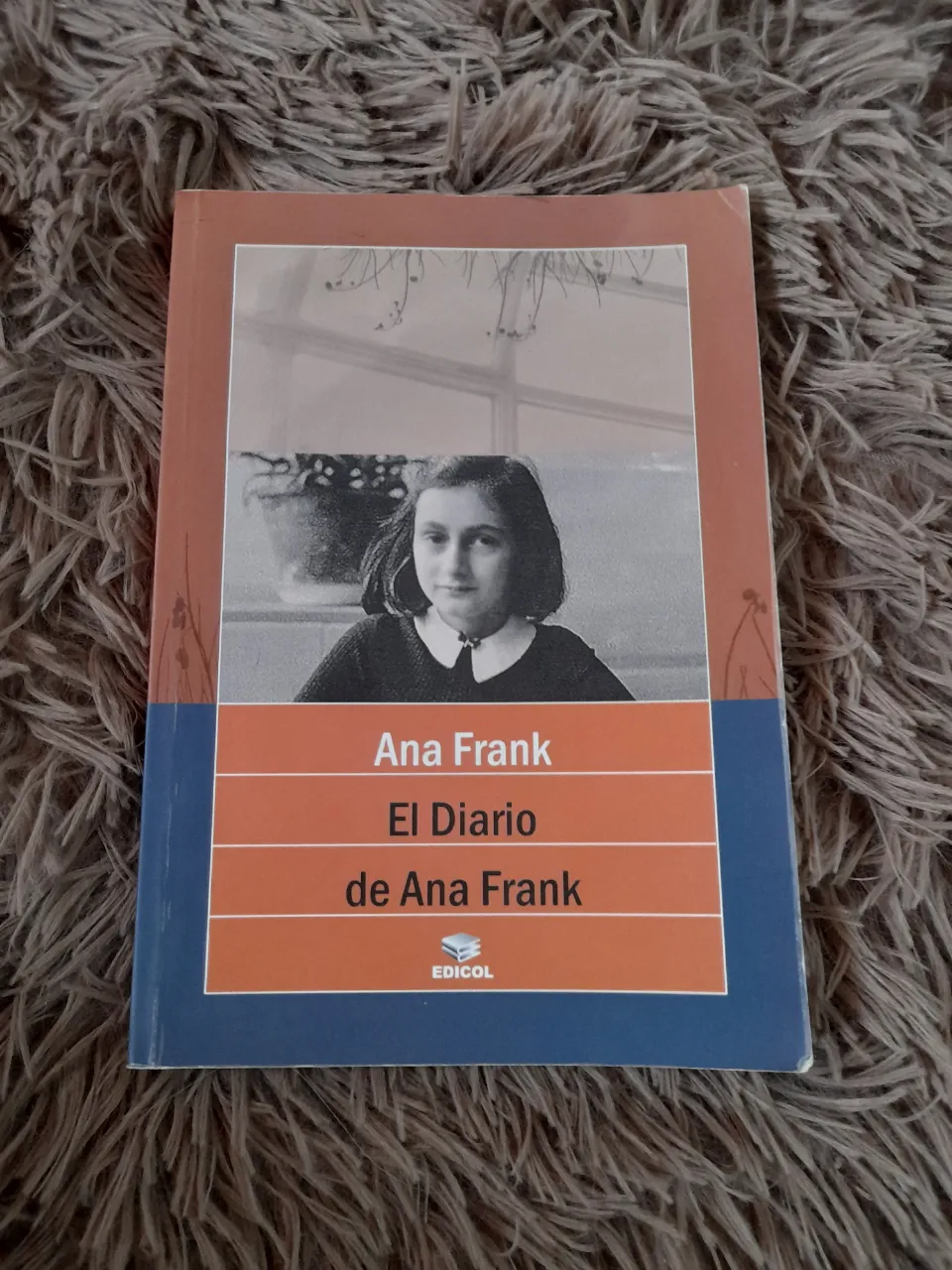 Libro "El Diario de Ana Frank". Edición de Edicol.