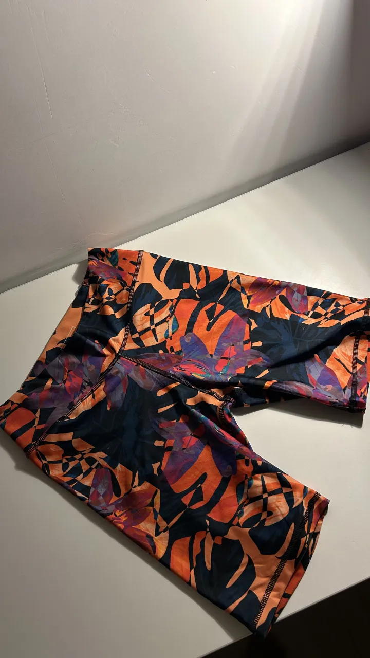 Calzas deportivas biker estampadas con diseño 