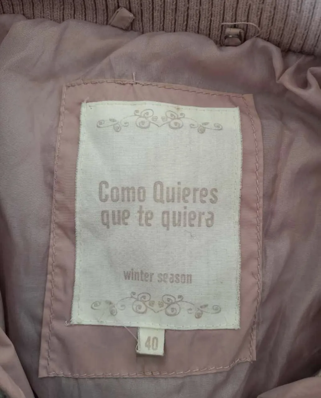 Campera bomber Como Quieres Que Te Quiera - Vista 3