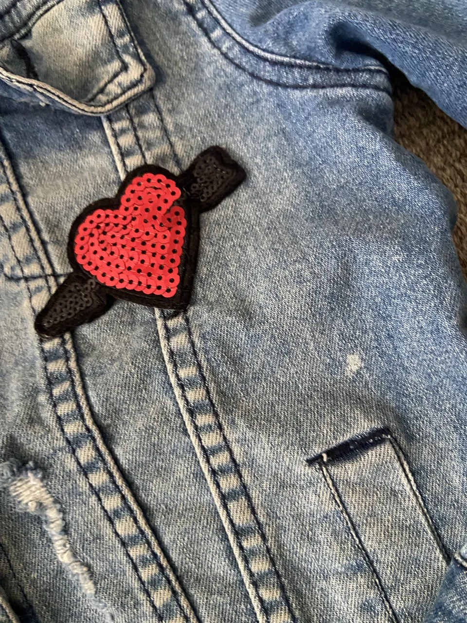 Campera de jean Queen juana - Vista 2