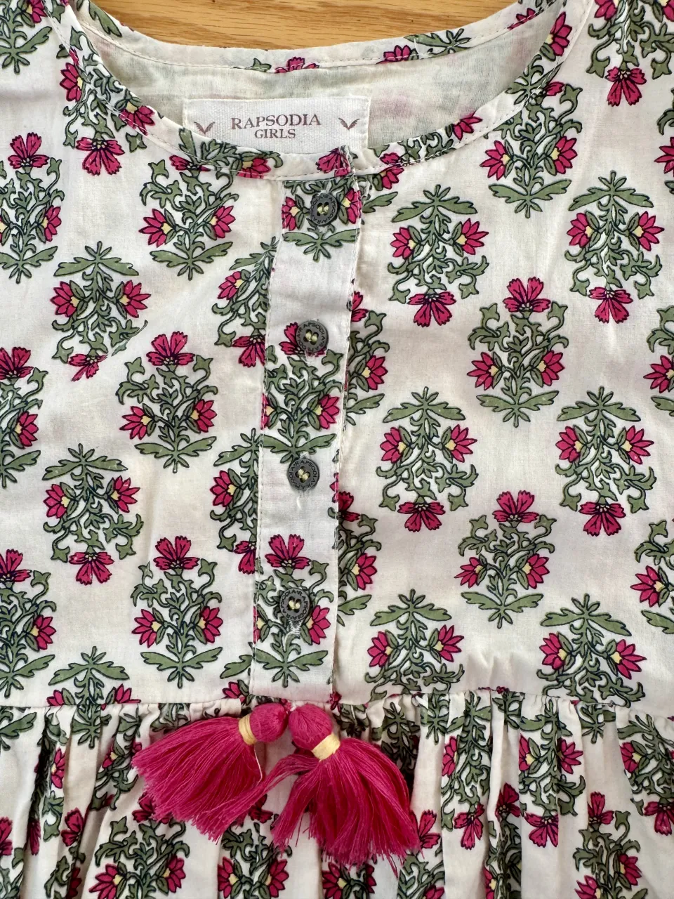 Camisa manga corta Rapsodia girls - Vista 2