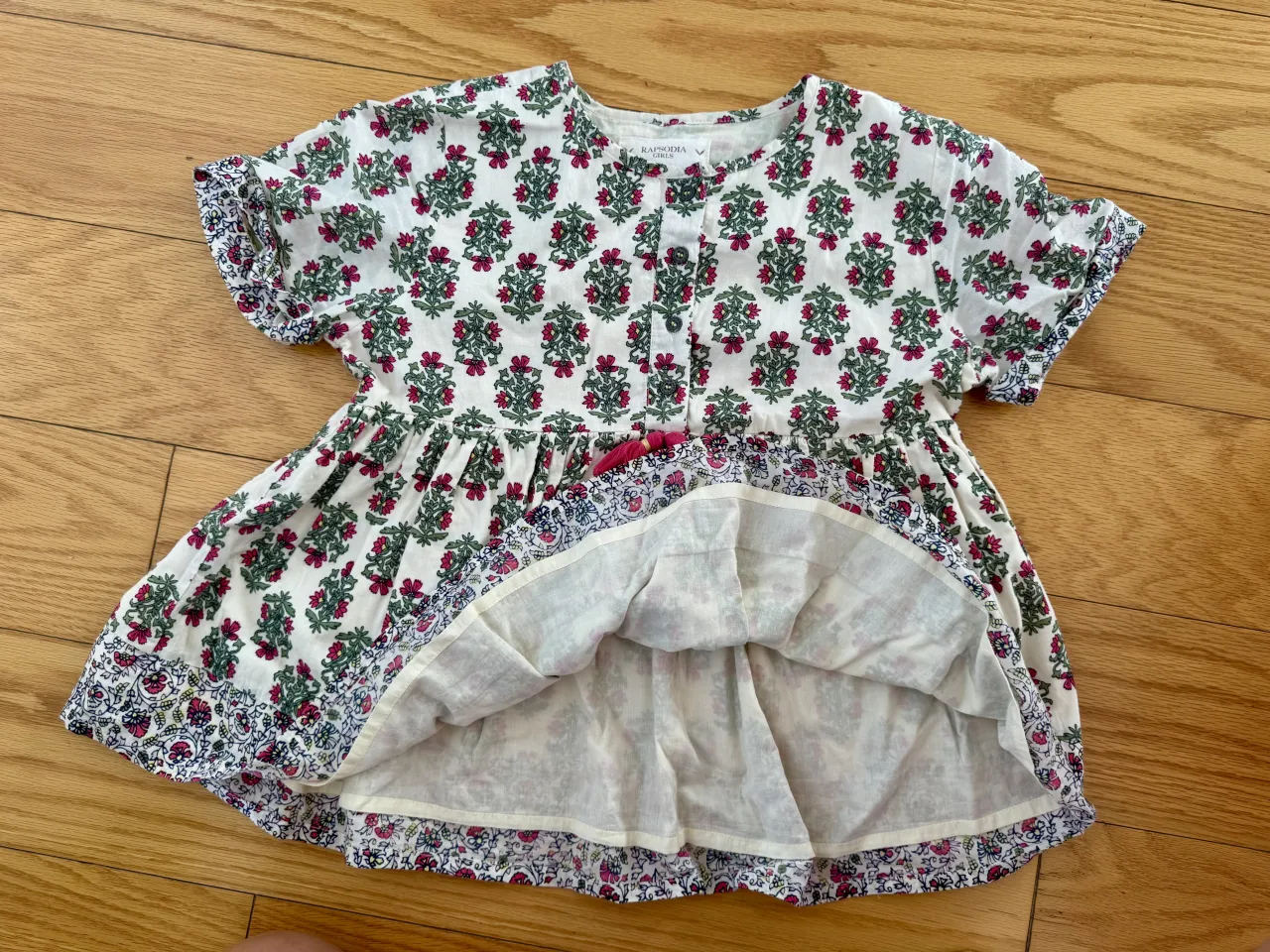 Camisa manga corta Rapsodia girls - Vista 3