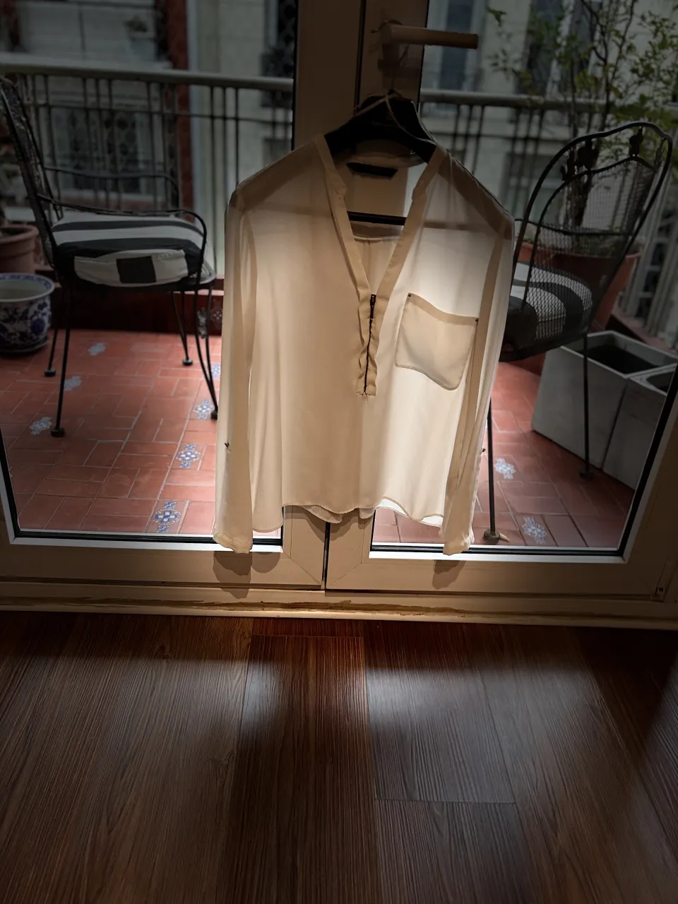 Camisa Zara Basic - Vista 4