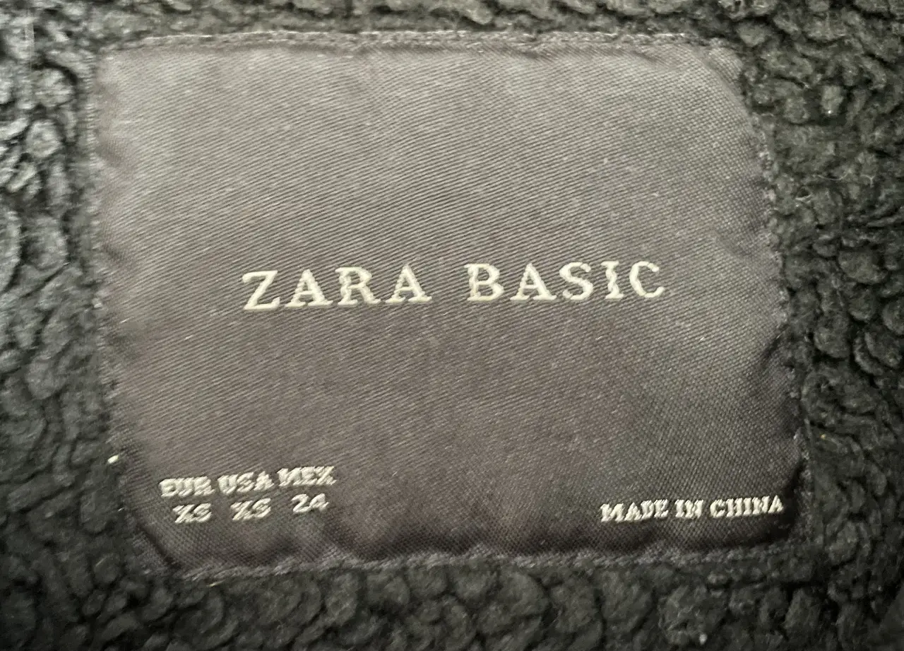 Tapado Zara Basic - Vista 3