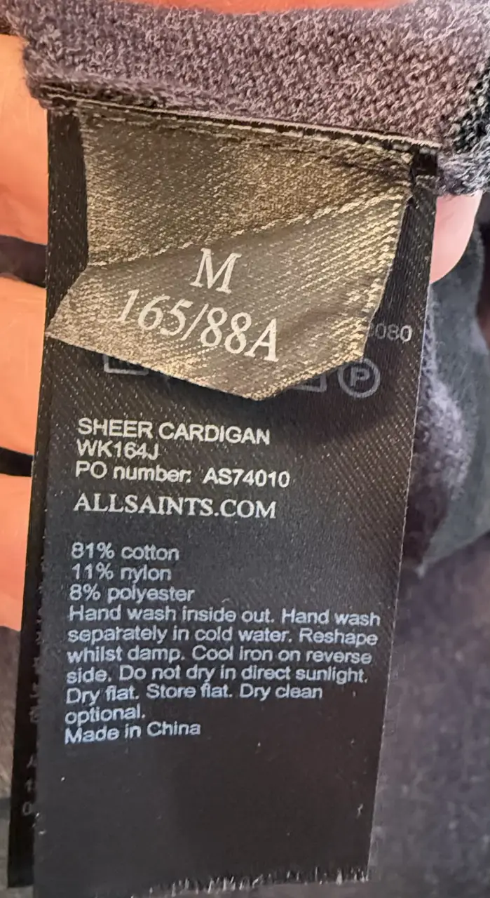 Cardigan AllSaints - Vista 6