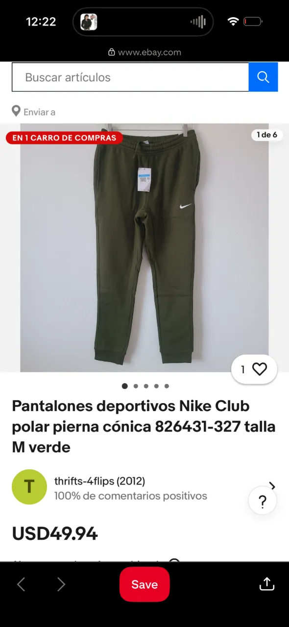 Pantalón Nike - Vista 2