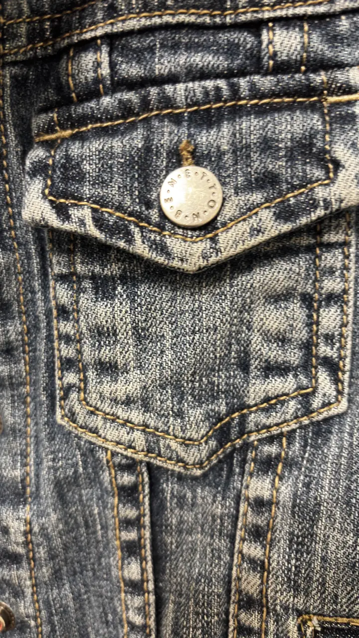 Campera de jean Benetton - Vista 4