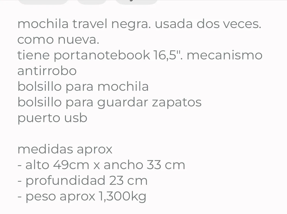 Mochila Cecchini - Vista 9