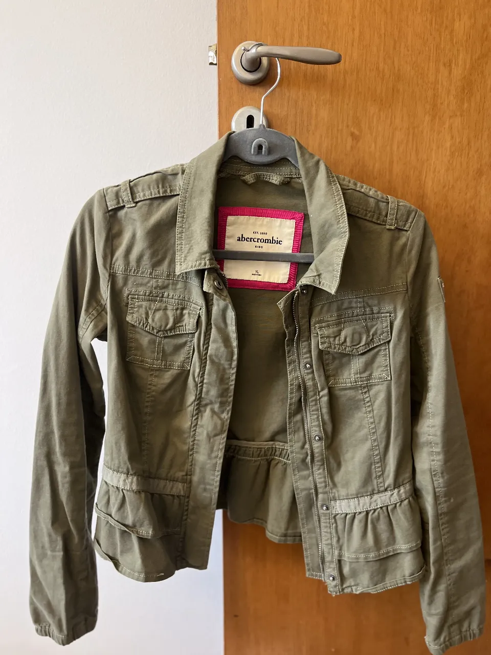 Campera de jean abercrombie kids