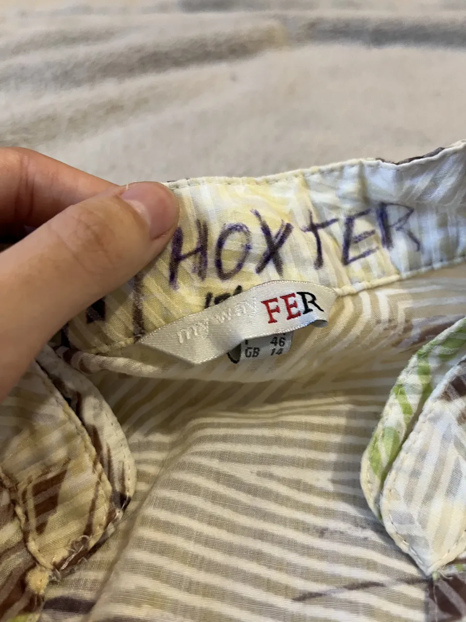 Camisa My way fer - Vista 3