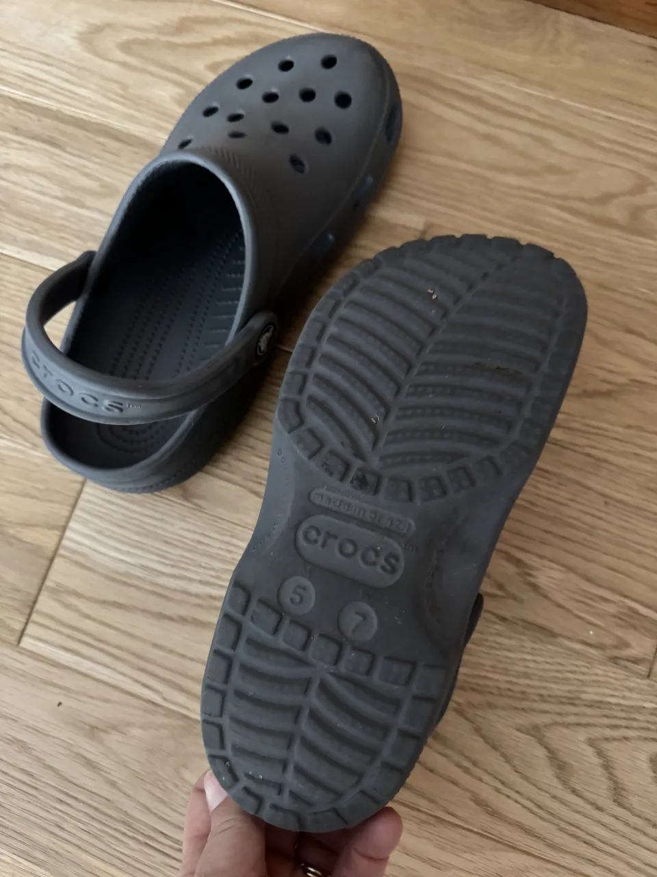 Zueco y mule Crocs - Vista 4