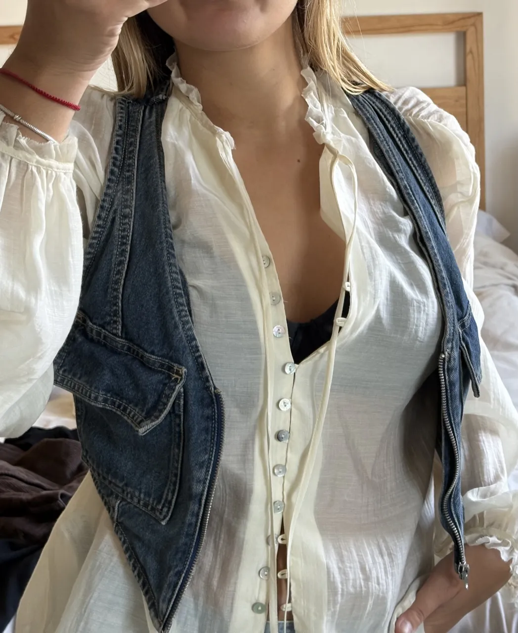 Chaleco Bershka - Vista 3