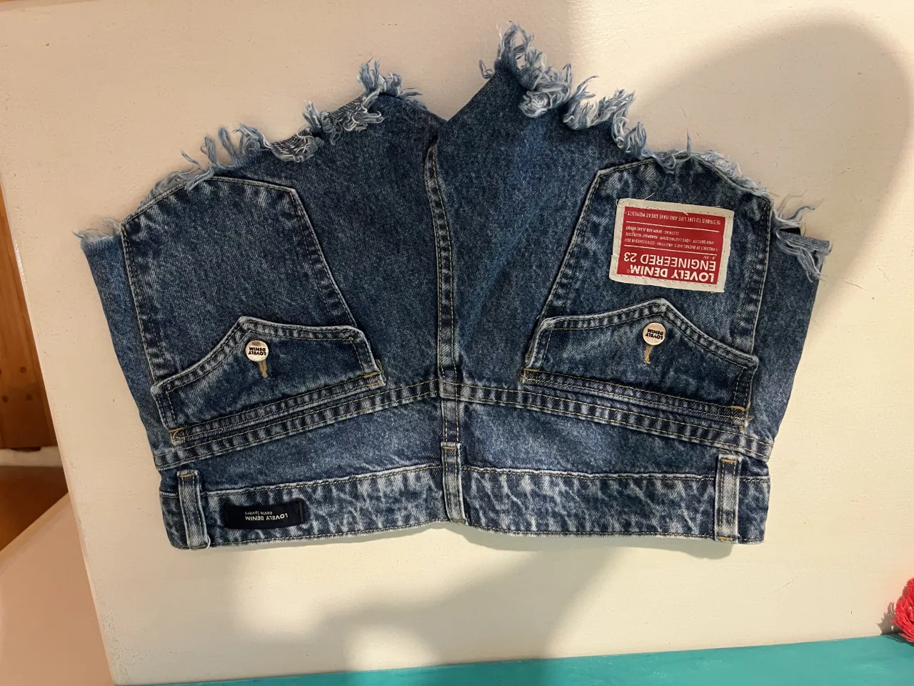 Short Lovely Denim - Vista 2