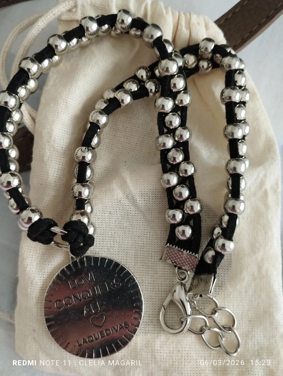 Collar La que divas - Vista 2