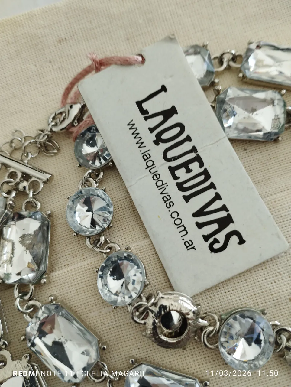 Collar La que divas - Vista 5