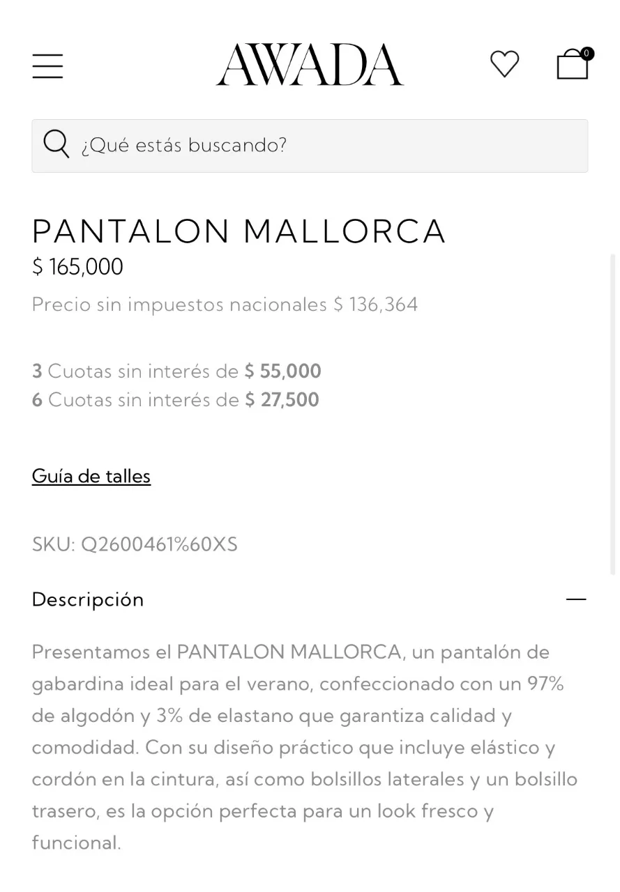 Pantalón Awada - Vista 3