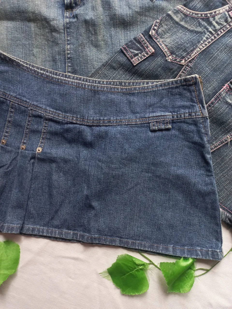 Minifalda Bohemia jeans - Vista 2