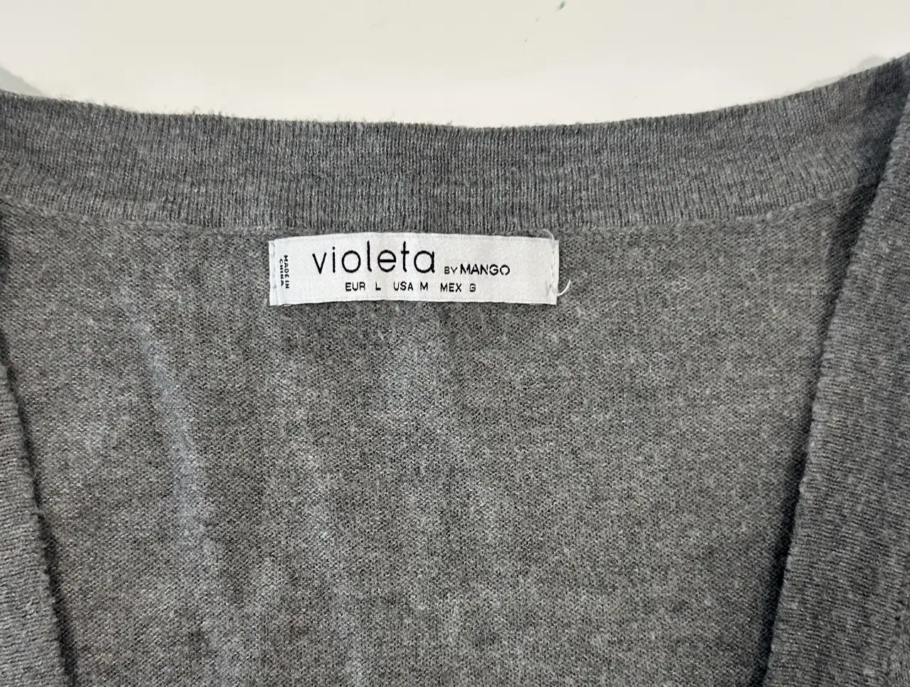 Cardigan Violeta by MANGO - Vista 2