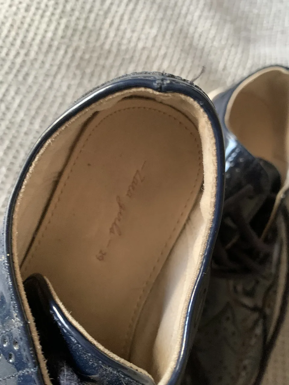 Zapato con cordones Zara - Vista 3