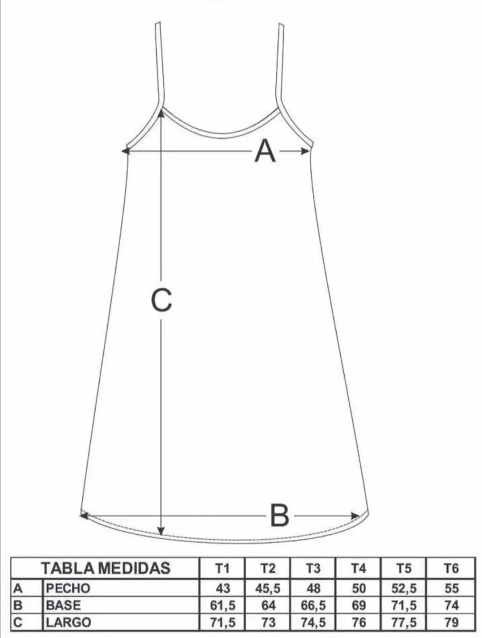 Camisón Donna mia - Vista 4