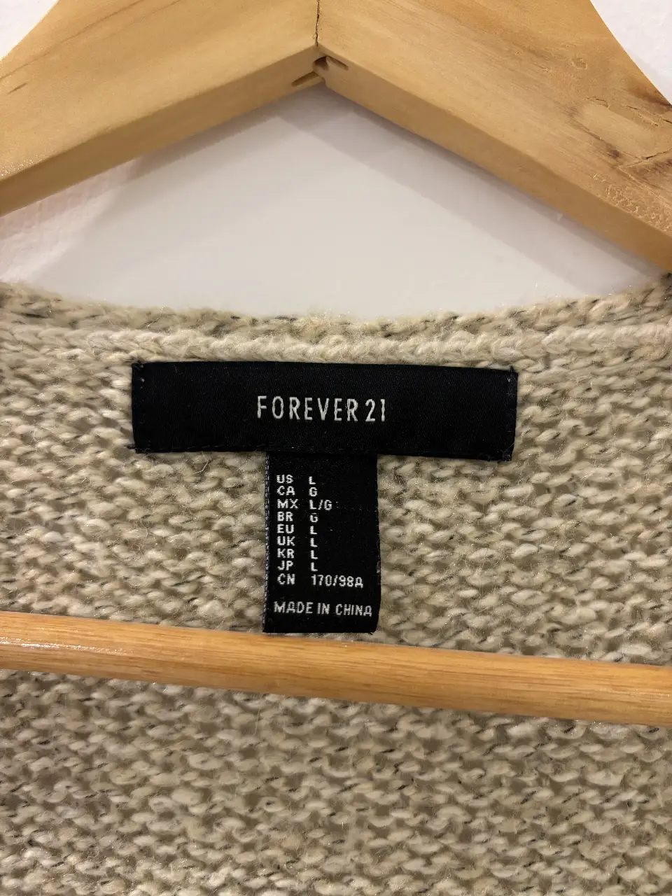 Cardigan Forever 21 - Vista 5