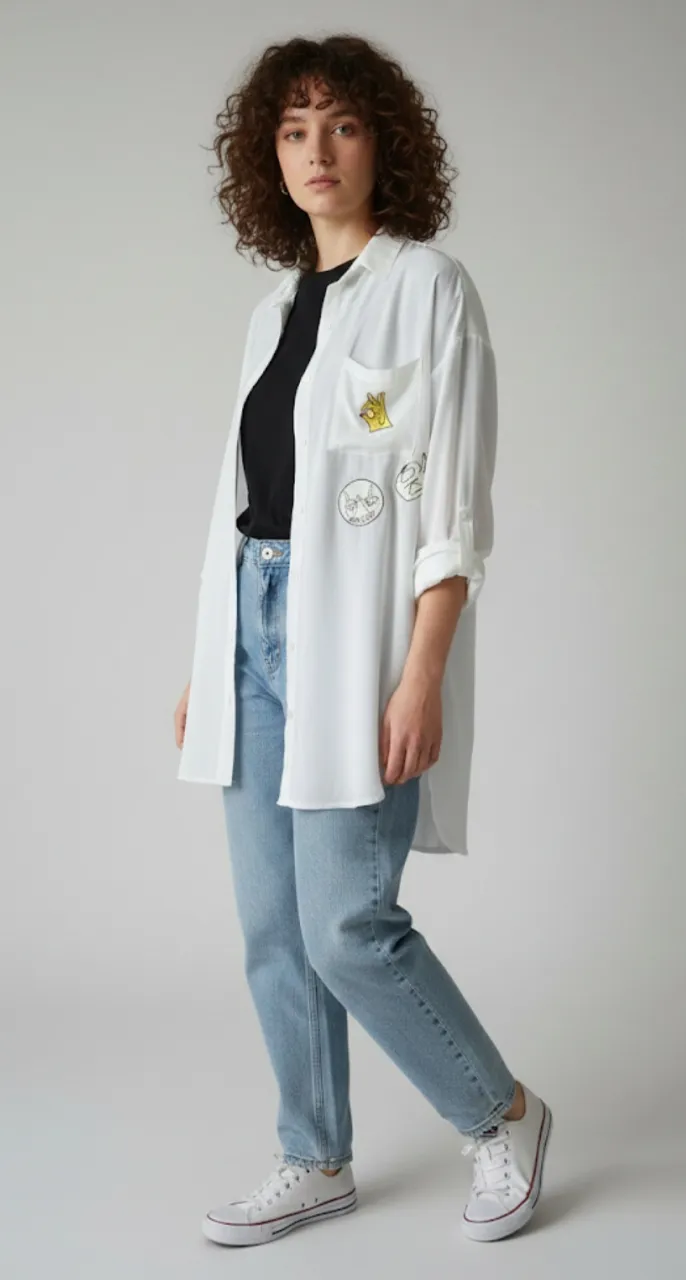 Camisa Sybilla - Vista 2