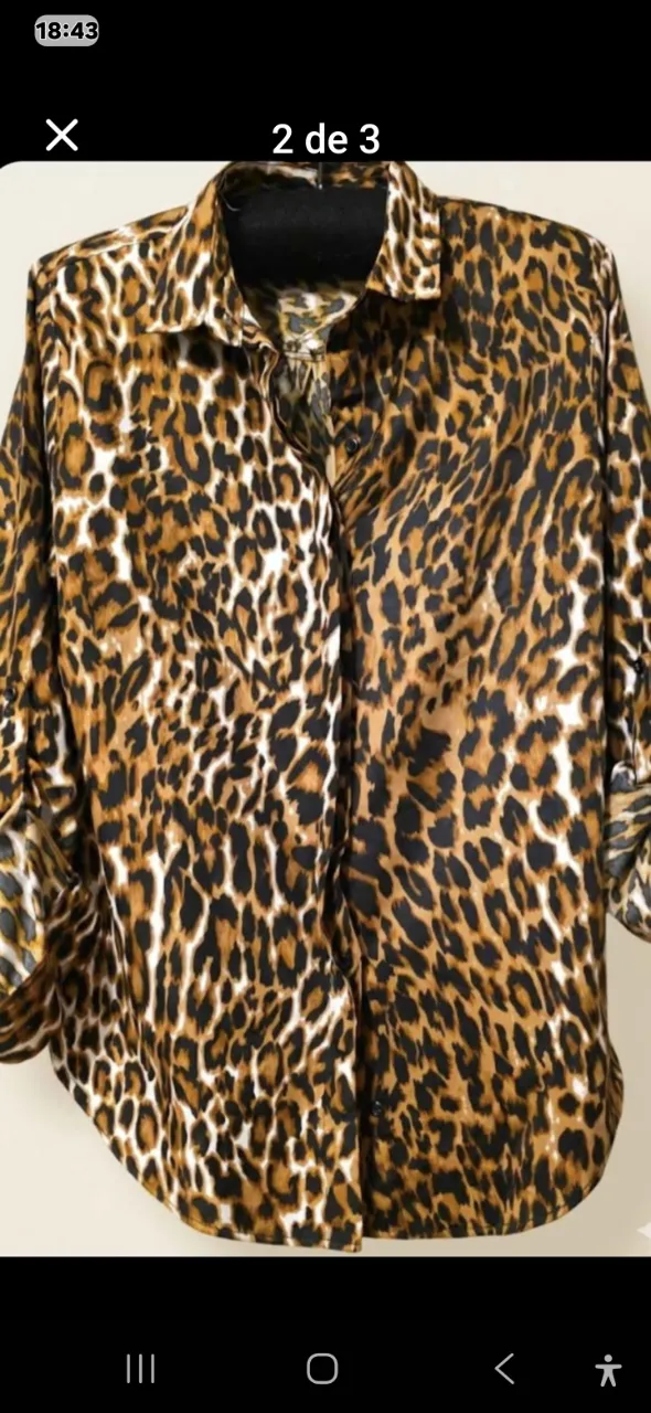 Camisa Miss brown - Vista 4