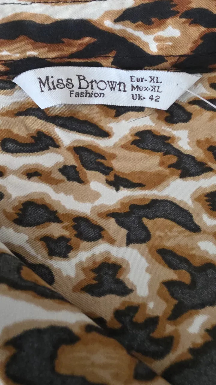 Camisa Miss brown - Vista 2