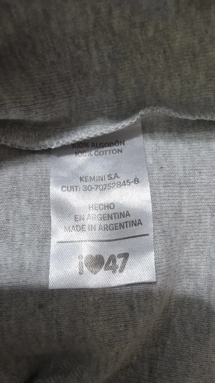Remera i ♥ 47 - Vista 5