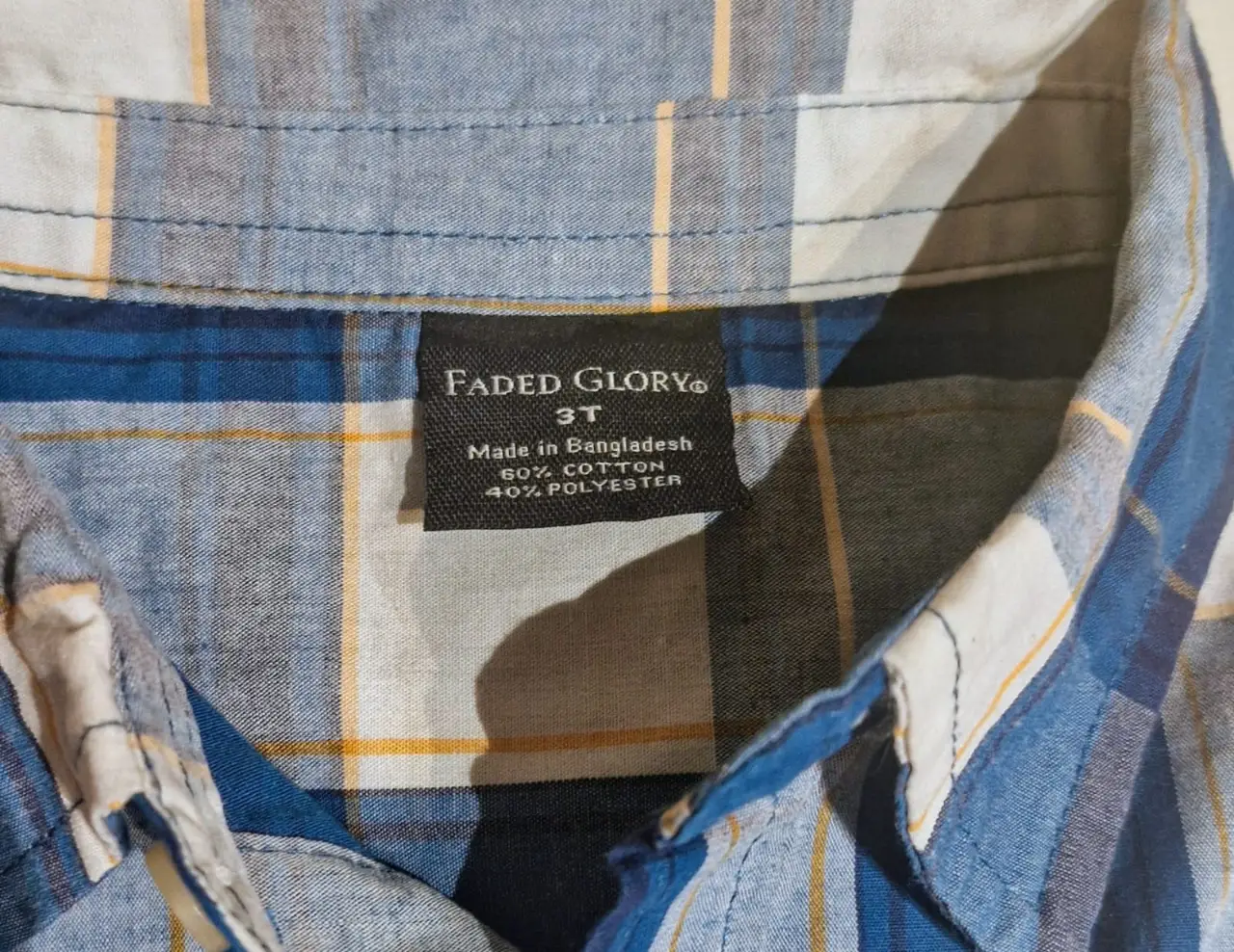 Camisa manga larga Faded Glory - Vista 3
