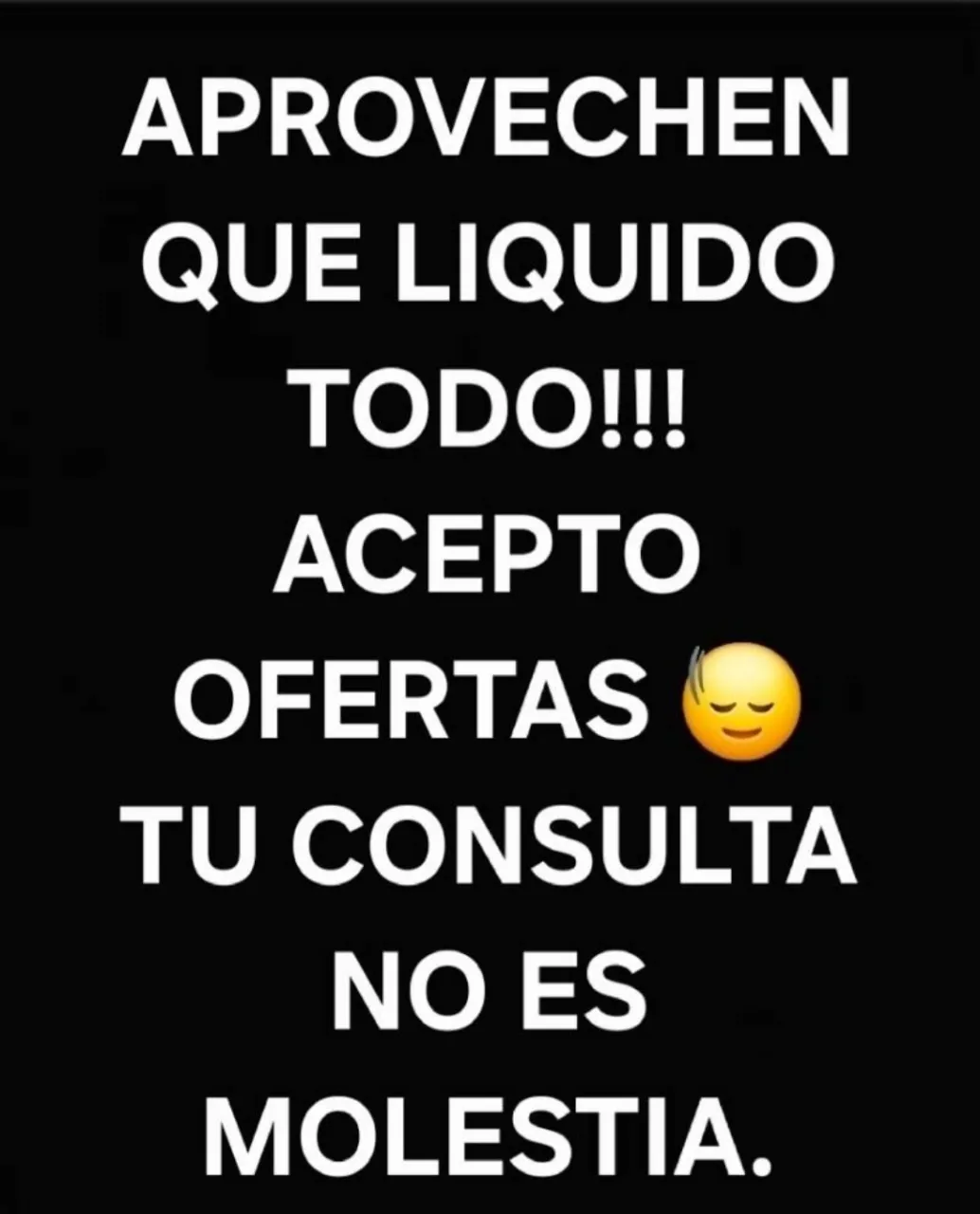 ACEPTO TODAS LAS OFERTAS! Tengo ropa de zara, cuesta blanca, importada, stone y mas!! Quédate achusmear la ropa, mejor 😁 por 😁 fuera. Aprovechen que liquido todo!!! Acepto ofertas, tu consulta no es molestia. 
