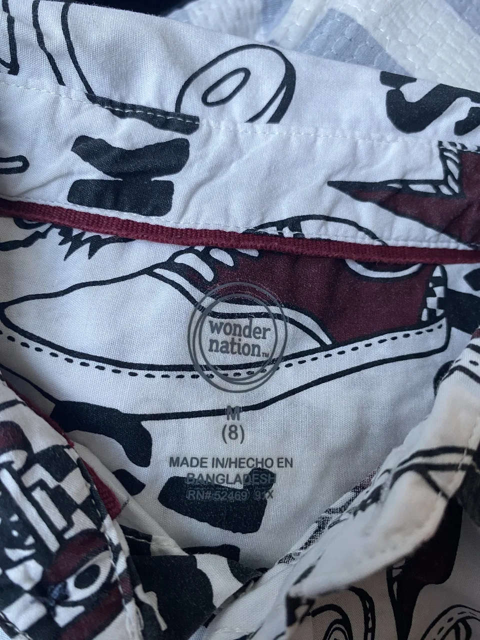 Camisa manga corta Wonder Nation - Vista 2