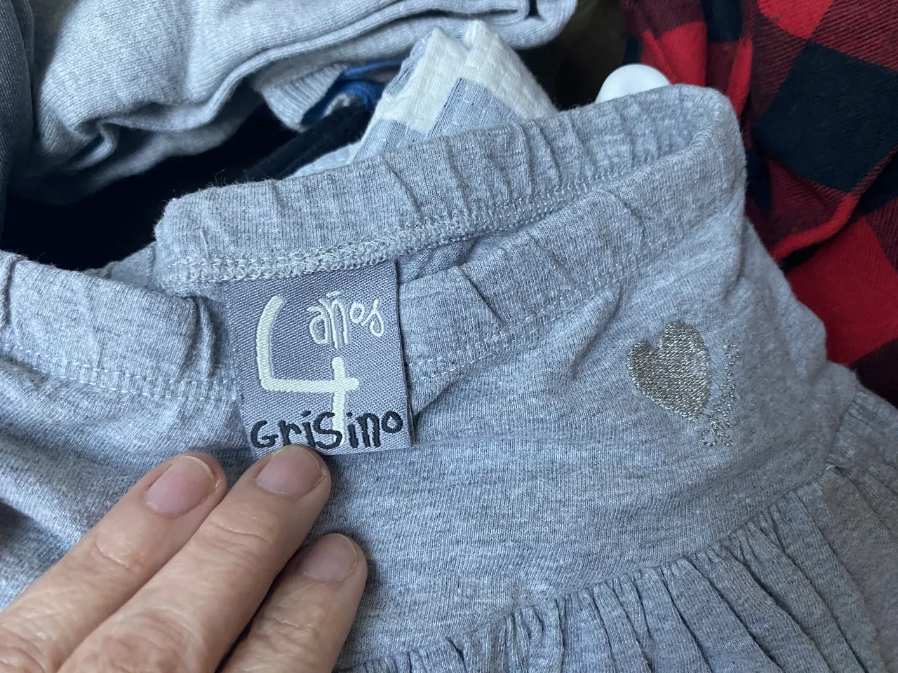Pollera corta Grisino - Vista 2