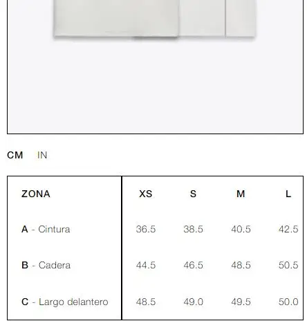 Pollera Zara - Vista 6