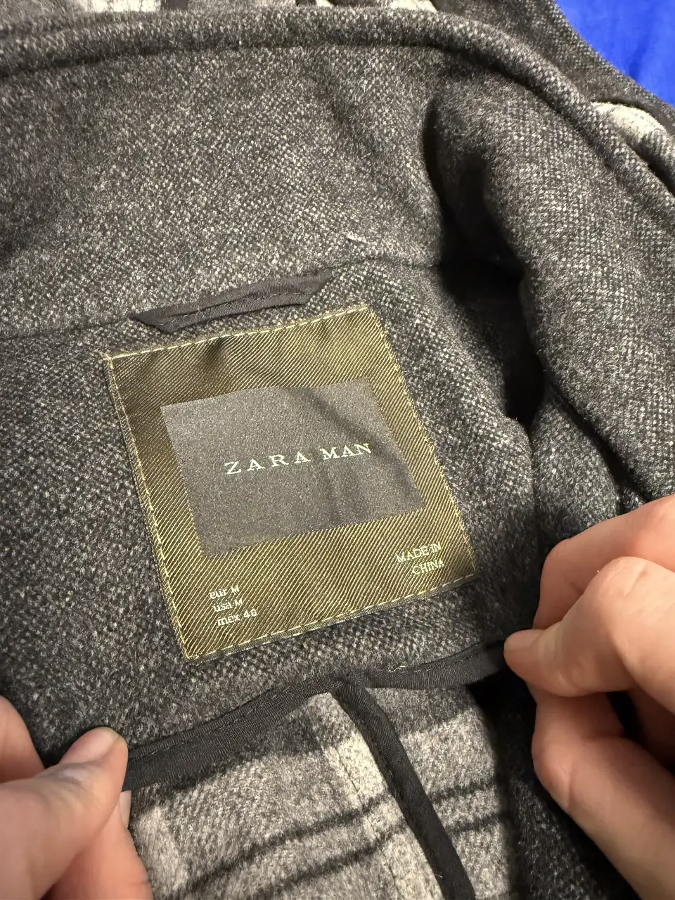 Tapado Zara Man - Vista 5