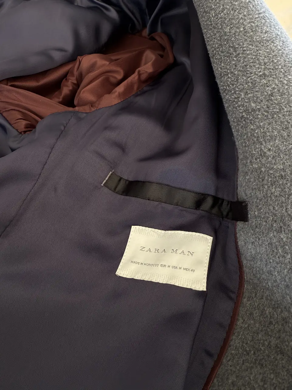 Tapado Zara Man - Vista 5